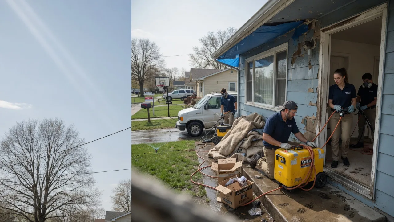 Basement Flood Cleanup in Rogers, OH near me